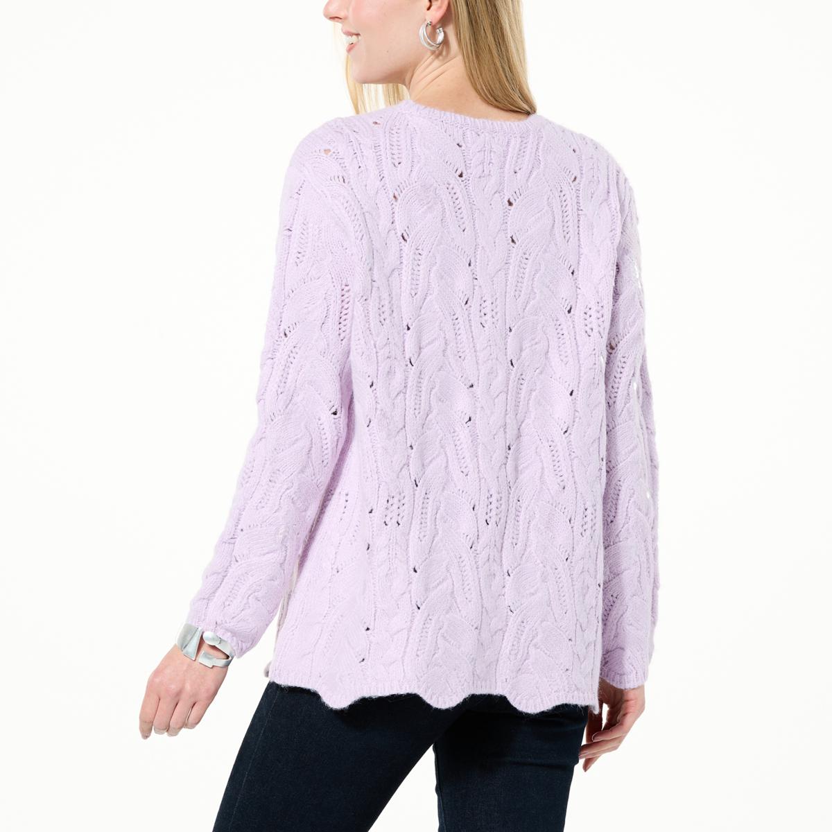 WynneCollection Easy Elegance Sequin Sweater