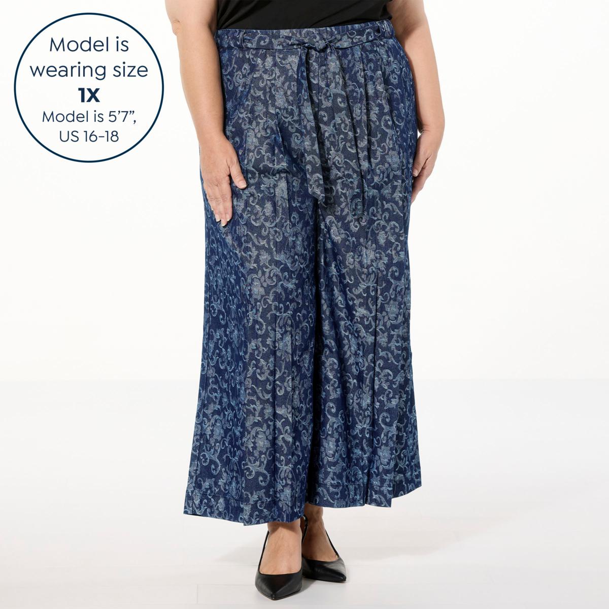 パンツ VEIN GRADATION JACQUARD DENIM L.NAVY VEIN(ヴェイン) - GRADATION JACQUARD DENIM RESIZE WIDE