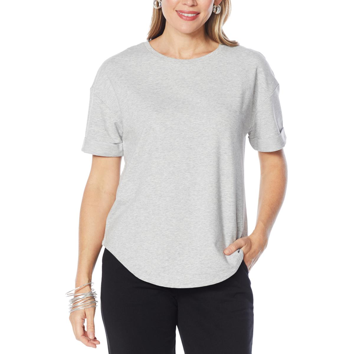 WynneLayers French Terry Short-Sleeve Tee