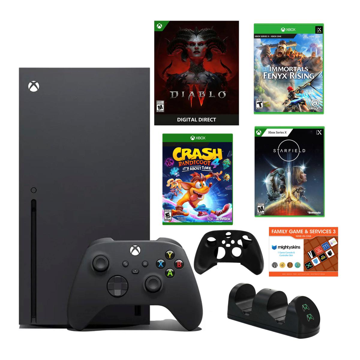 Microsoft Xbox Series X 1TB Mega Video Game Console Bundle