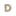 Letter D