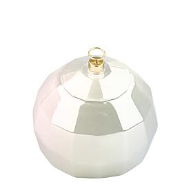10 Strawberry Street Disco Christmas Cookie Jar, White