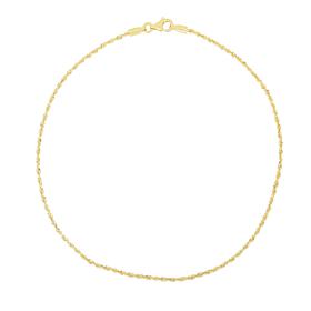 14K Gold Solid 20" Rope Chain