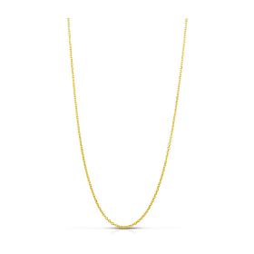 14K Yellow Gold 1.5mm Diamond-Cut Cable Chain Necklace - 16"