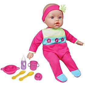 15" Lissi Moving Face Baby Doll with Accessories