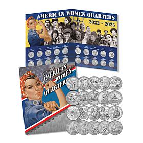 2022-25 American Women Complete 20-Coin Set of BU Quarters