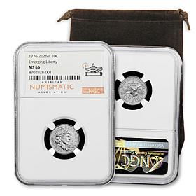 2026 Liberty Dime Philadelphia Mint NGC 65 ANA Release