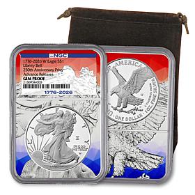 2026 Silver Eagle Proof NGC Advanced Release Gem Proof
