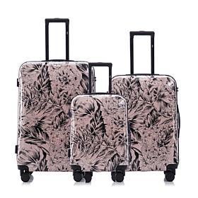 3-Piece Lightweight Durable ABS Luggage Set
