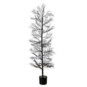 4-ft Pre-Lit Spider Twig Tree with 100 Lights by Nearly Natural