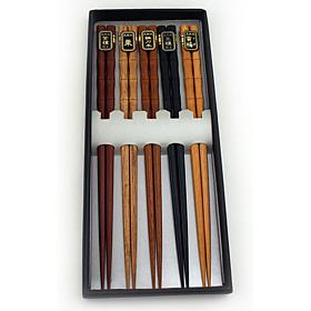 5 Pair Wooden Chopsticks