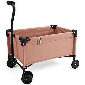 509 Little Crew Pink Doll Wagon with Foldable Design