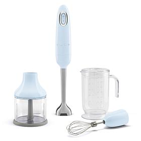 50's Retro Style Hand Blender w Accessories