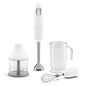 50's Retro Style Hand Blender w Accessories