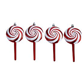 7” Holiday Deluxe Shatterproof Ornament - Set of 4