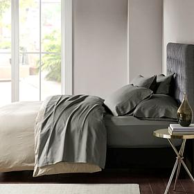 800 Thread Count Cotton Blend Polyester Sateen Sheet Set