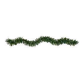 9-ft Artificial Christmas Pine Garland by Nearly Natural