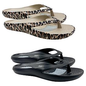 AeroLite™ x Tony Little® 2-pack Recovery Thong Sandals