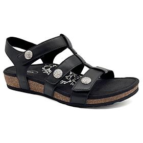 Aetrex Veronica Strappy Leather Sandal