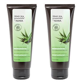AHAVA 7.5 oz. Aloe Vera Salt Scrub 2-pack