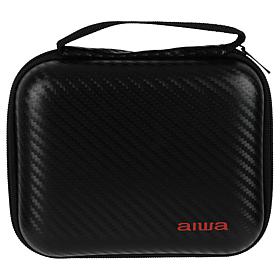 Aiwa Bone Conduction Headphones Case w/Mesh Pocket 