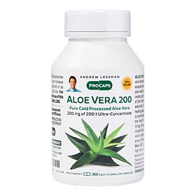 Aloe Vera-200 - 360 Capsules