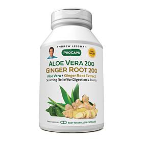 Aloe Vera 200 Ginger Root 200 - 30 Capsules