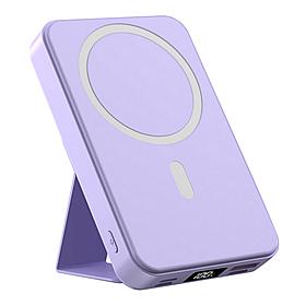 Alpha Digital 10000mAh Magnetic Wireless Charge Power Bank with Stand