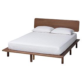 Alyssa Japandi Inspired Wood Platform Bed