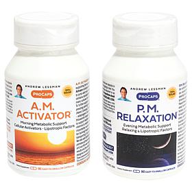 A.M. Activator & P.M. Relaxation 2-Bottle Bundle - 90 + 90 Capsules