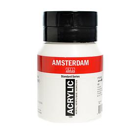 Amsterdam Standard Series Acrylic Paint 500 ml - Titanium White