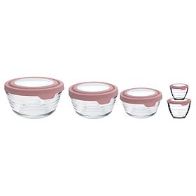 Anchor Hocking Fire-King 10pc Glass Prep Bowls with TrueSeal Lids
