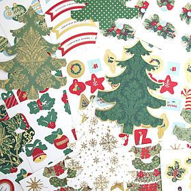 Anna Griffin® Christmas Tree-Shaped Cards and Embellishments