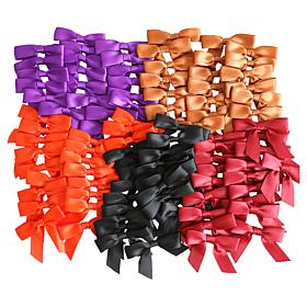 Anna Griffin® Falloween 5/8" Satin Pre-Tied Bows Set of 100