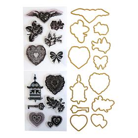 Anna Griffin® Smitten Stamp and Die Set