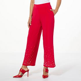 Antthony Embellished Studio Stretch Pull-On Pant