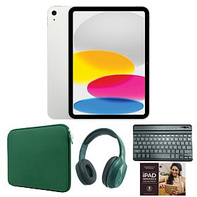 Apple iPad 11" 11th Gen 128GB with Bluetooth Keyboard & Headphones