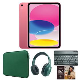 Apple iPad 11" 11th Gen 128GB with Bluetooth Keyboard & Headphones