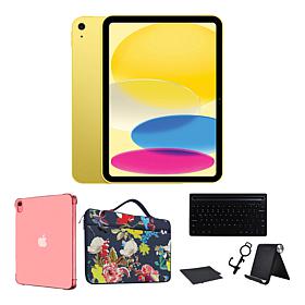 Apple iPad 11" 11th Gen 256GB Yellow with Keyboard & Case