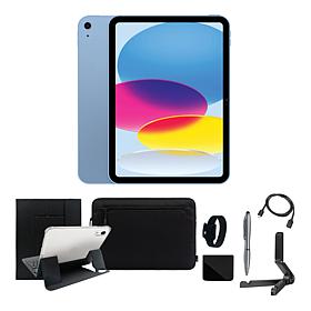 Apple iPad 11" 11th Gen Blue 512GB Wi-Fi Bundle w/Case & Voucher