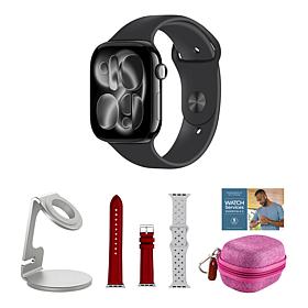 Apple Watch Series 11 Jet Black 42mm S/M with 2 Bands
