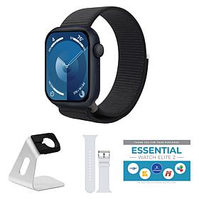 Apple Watch Series 9 GPS 41mm Sport Loop Bundle
