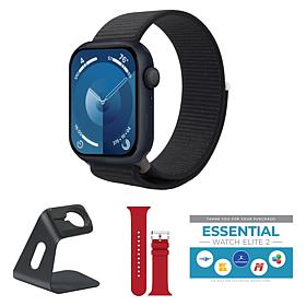 Apple Watch Series 9 GPS 41mm Sport Loop Bundle