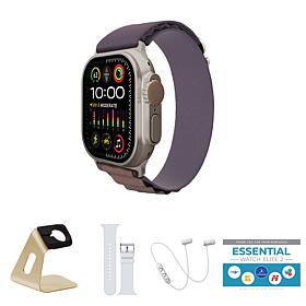 Apple Watch Ultra 2 49mm GPS + Cellular Alpine Loop Band Med Bundle