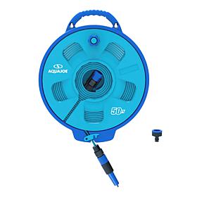 Aqua Joe 50' 3-Tube Hose with Storage Case and Sprayer