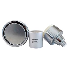 AquaGlo by Aspen Showerhead with 2 Filters