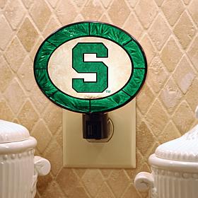 Art Glass Nightlight - Michigan State
