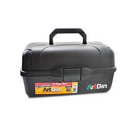 Artbin Essentials 3-Tray Box - Black