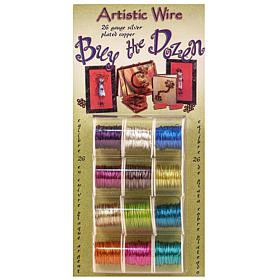 Artistic Wire 26-Gauge Silver Plated Buy-the-Dozen Wire