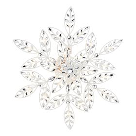 "As Is" august & leo 18" LED Jeweled Snowflake 